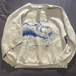 Vintage Waikiki Hawaii Crewneck Size XL